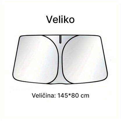 Četvoroslojna sklopiva Zaštita od sunca za auto